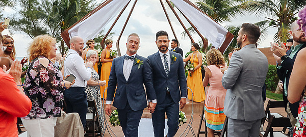 Ed and Billy&rsquo;s Destination Wedding