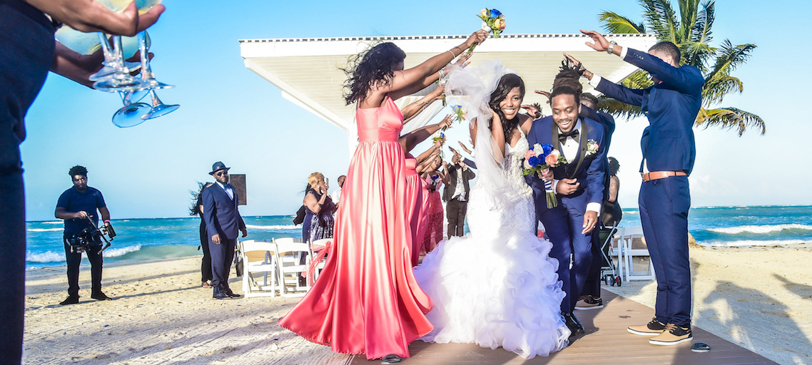 Jasmeka and Sylvester’s Wedding at Royalton Blue Waters