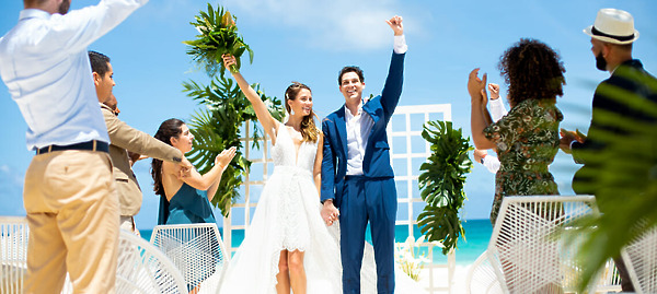 enchanting mexico destination weddings cost hard rock los cabos beach venue couple