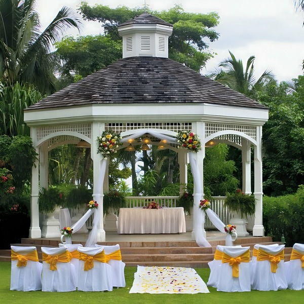 Mangoes Island wedding venue in Hilton Rose Hall Jamaica