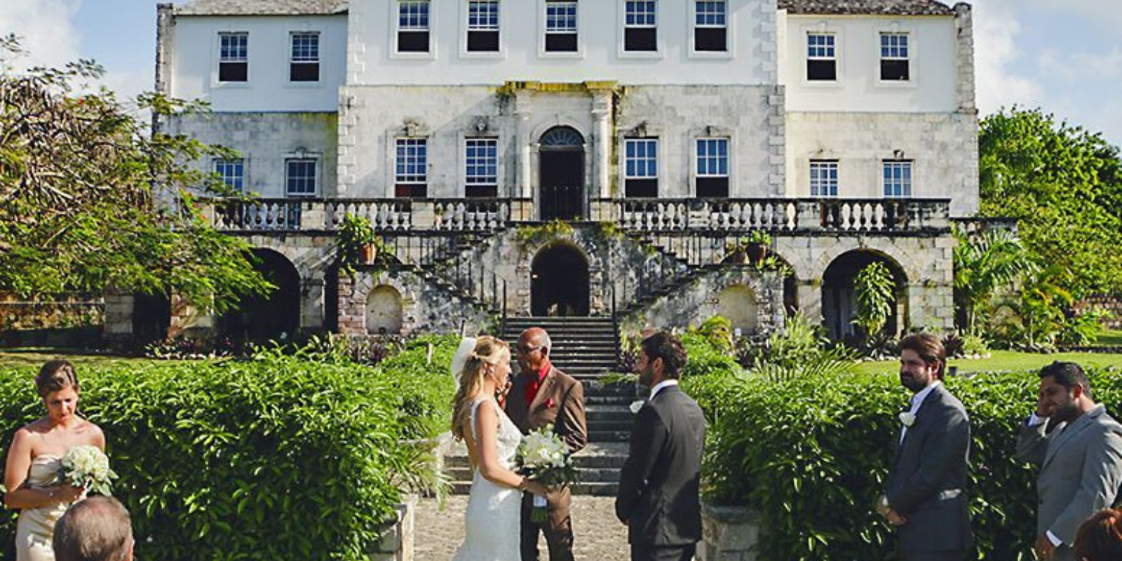 Three Palms Restaurant wedding venue in Hilton Rose Hall Jamaica