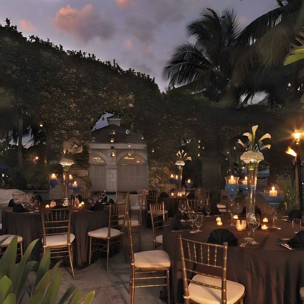 Mangoes Island wedding venue in Hilton Rose Hall Jamaica