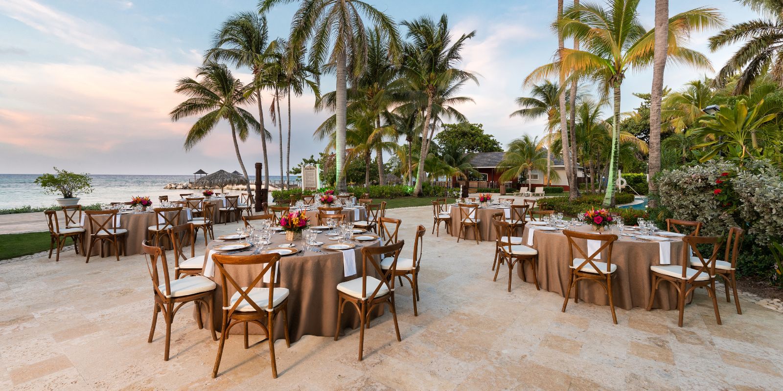 Sugar Mill Falls destination wedding venue at Hilton Rose Hall Resort & Spa Montego Bay, Jamaica