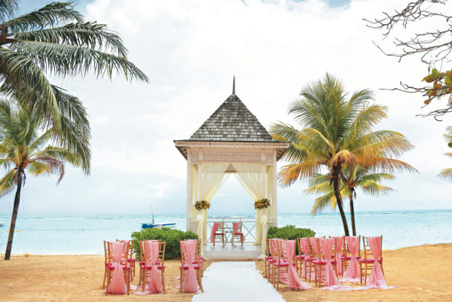 riu ocho rios destination wedding resort jamaica all-inclusive ocean gazebo