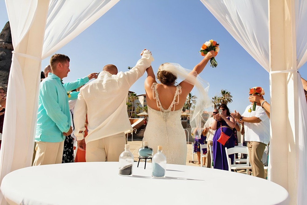 sandos finisterra los cabos Mexico destination wedding photography beach ceremony all-inclusive