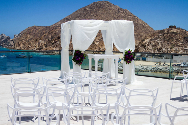 Breathless Cabo San Lucas destination wedding top luxury resort rooftop all-inclusive