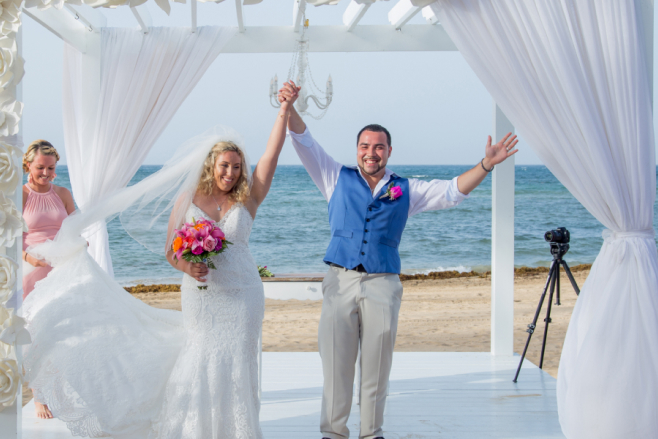 dreams macao beach punta cana destination wedding dominican republic all-inclusive beach ceremony