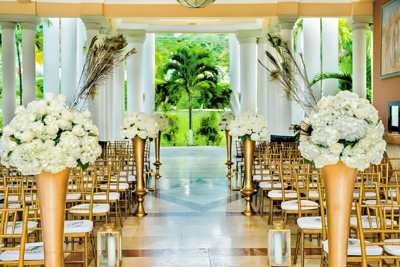 Grand Palladium Jamaica wedding palladium destination wedding all-inclusive montego bay jamaica atrium ceremony