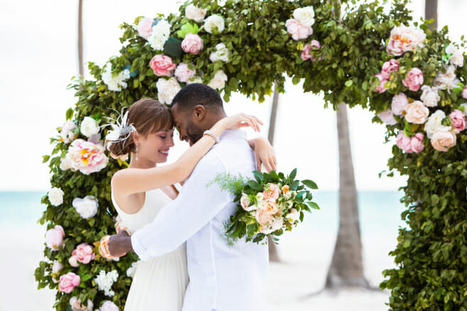 what do you pay for with a destination wedding packages hyatt ziva cap cana beach