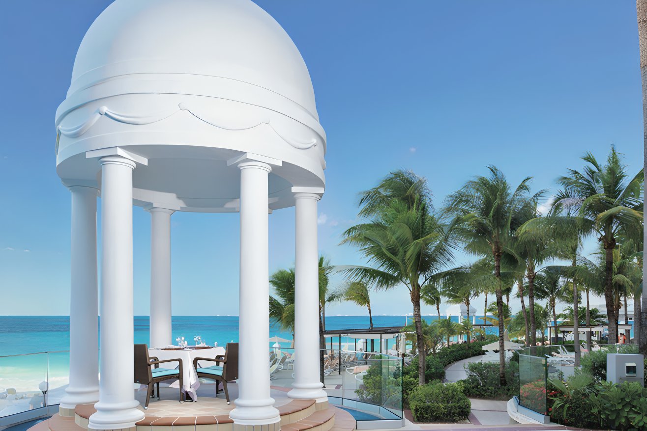 riu las americas destination wedding cancun riviera maya mexico gazebo venue beachfront all-inclusive resort