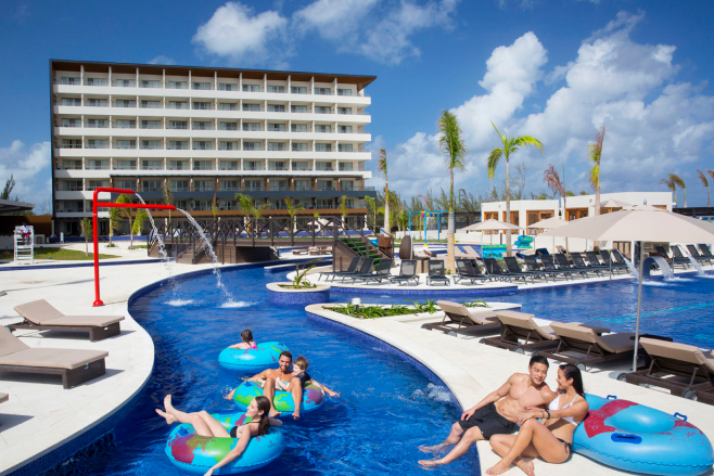 royalton blue waters montego bay jamaica caribbean all-inclusive resort lazy river destination wedding family-friendly