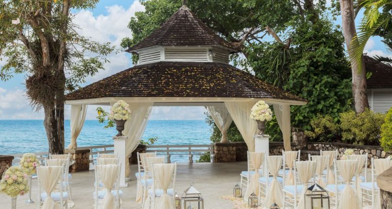 wedding gazebo top 8 Jamaica resorts