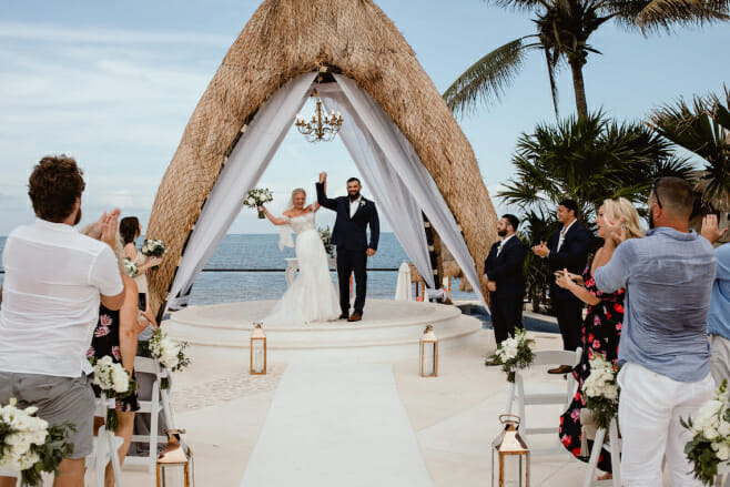 top 5 affordable mexico destination wedding resorts dreams riviera cancun gazebo venue