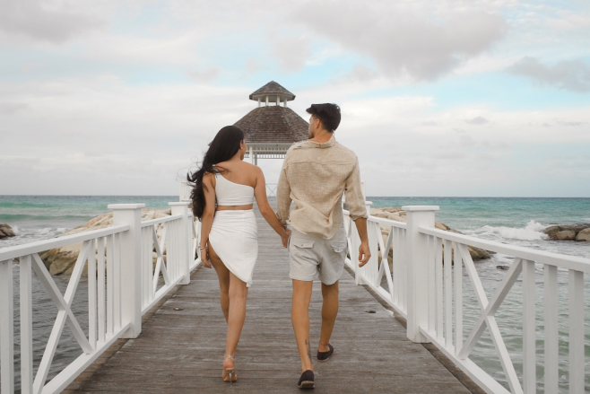 hyatt zilara rose hall destination wedding montego bay jamaica all-inclusive wedding packages ocean gazebo couple venue