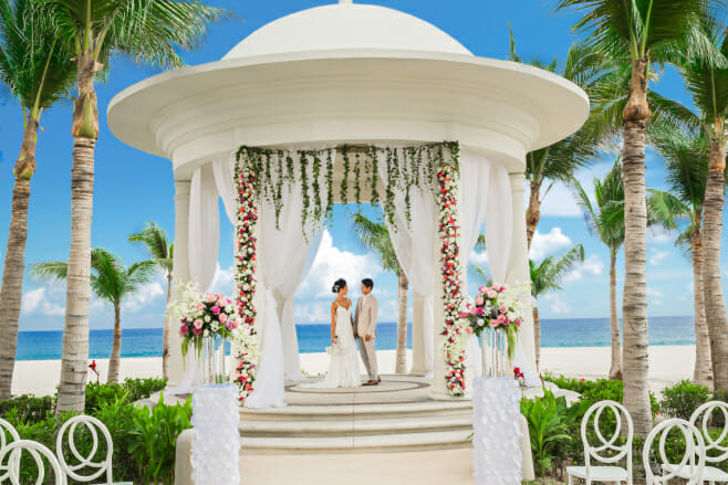 affordable cabo destination wedding packages all-inclusive mexico hyatt ziva los cabos gazebo venue