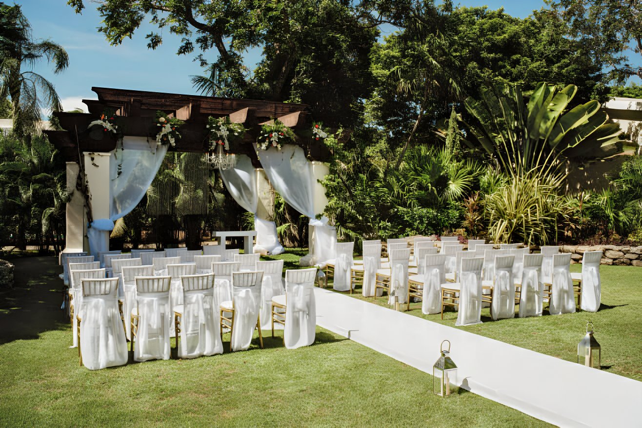 7 lush and stunning garden venues sandos playacar riviera maya mexico destination weddings