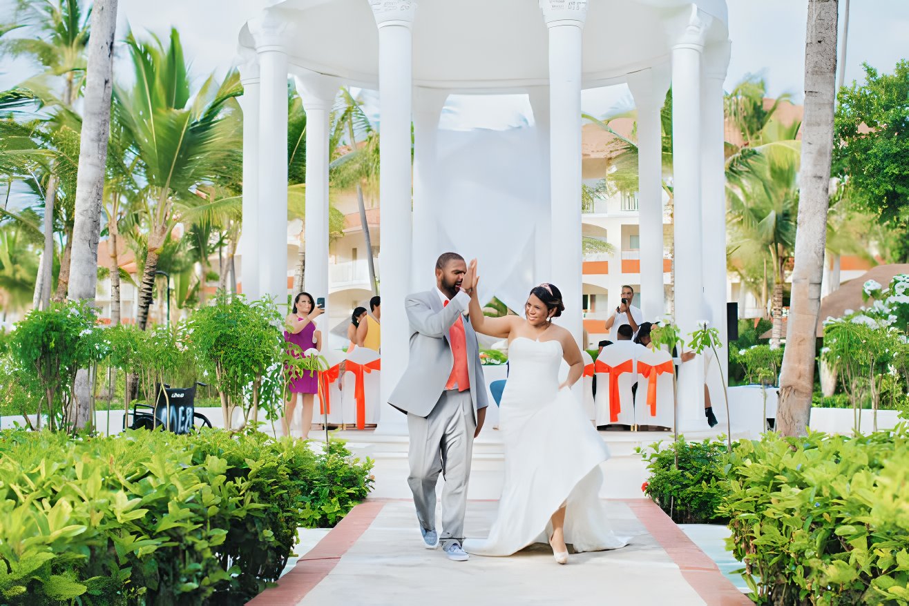 is a majestic resorts wedding really free destination weddings punta cana gazebo venue