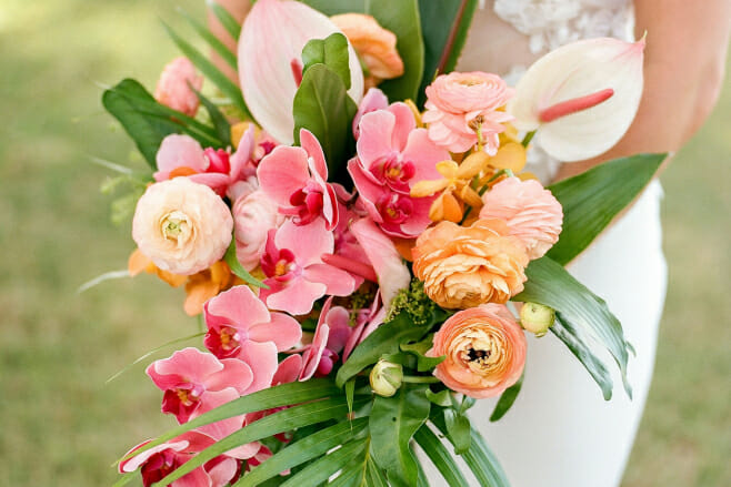 anthurium beach bouquet trends 9 beautiful destination wedding flower options