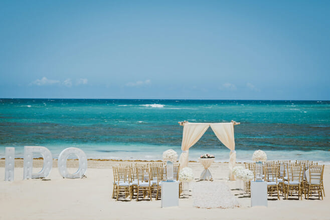 cancun wedding packages for 50 guests destination weddings beach ceremony venue