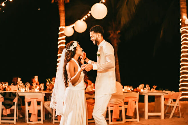 things to do as soon as you get engaged destination weddings cozumel reception first dance inspiration