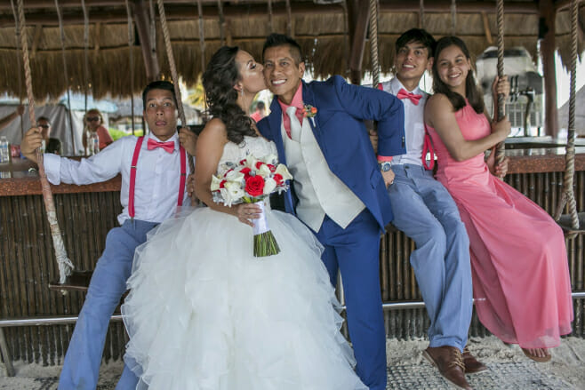 all inclusive wedding packages under 10000 dreams riviera cancun mexico bridal party