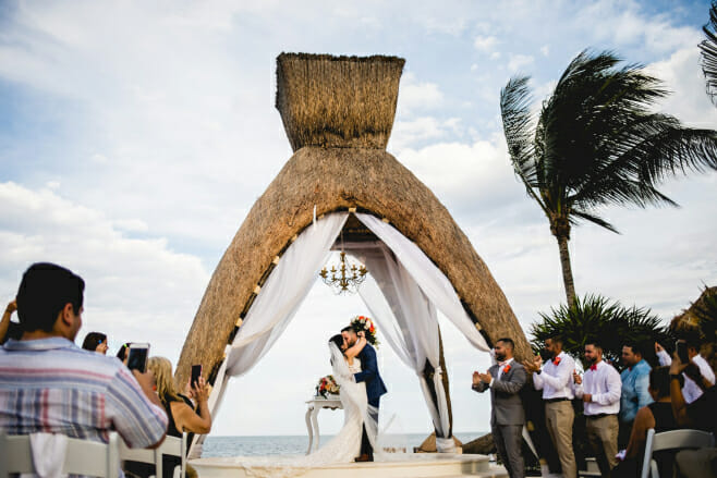 planning a fall wedding in mexico destination weddings dreams riviera cancun gazebo ceremony