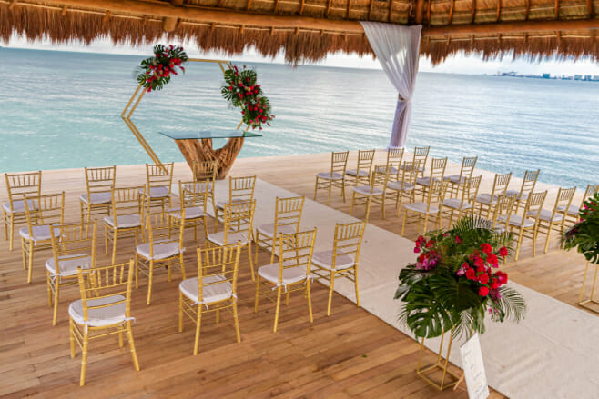 hosting a mini wedding in the mexico-caribbean in 2022 destination weddings dreams vista cancun venue