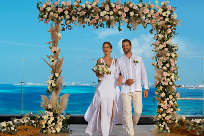 top 5 affordable mexico destination wedding resorts dreams vista cancun rooftop venue