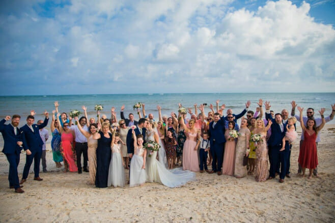 can i get married in tulum for free destination weddings dreams resorts beach bridal party