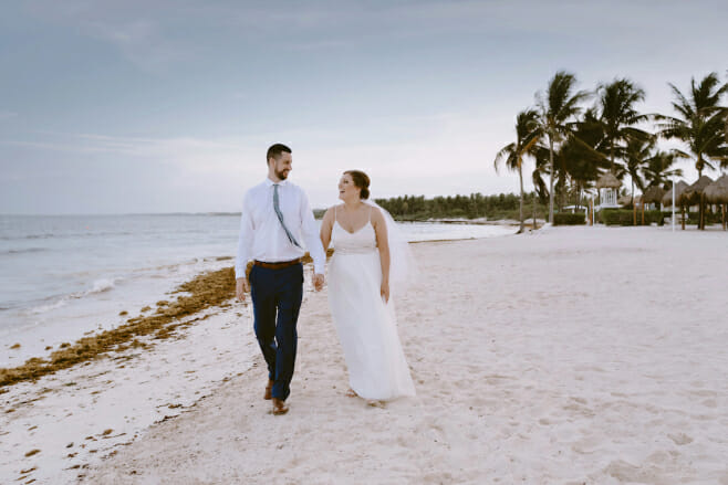 is a beach wedding cheaper destination weddings dreams tulum riviera maya mexico