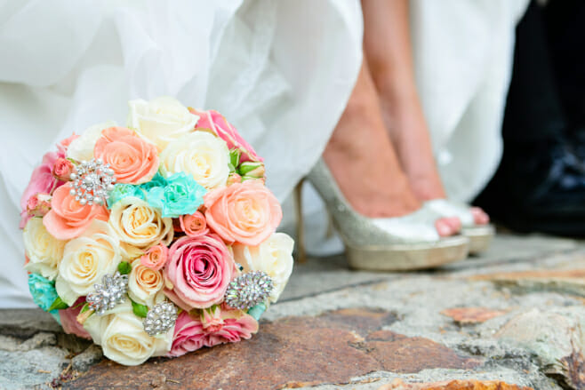 easter wedding ideas to take to the beach destination weddings spring bouquet inspiration