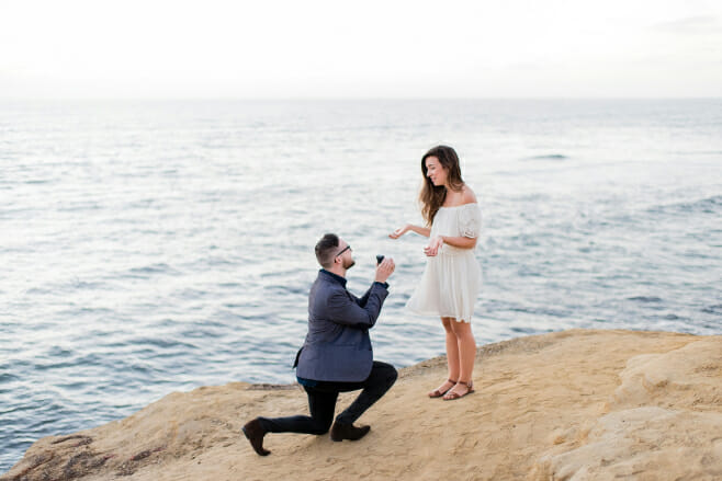 engagement season 2021 tips and advice oceanside proposal couple