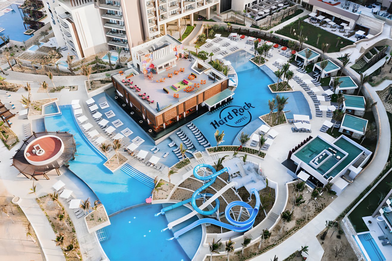 5 mexico resorts you can get to quickly from LAX hard rock los cabos pools