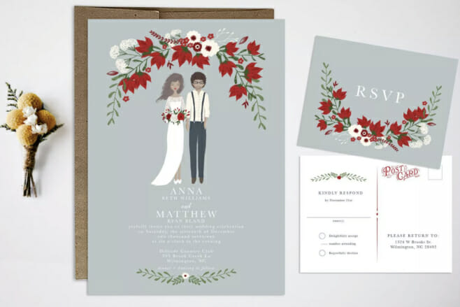 christmas wedding ideas to take to the beach destination weddings invitations