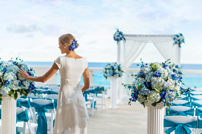 hyatt ziva rose hall montego bay destination wedding resorts sky terrace bride all-inclusive jamaica