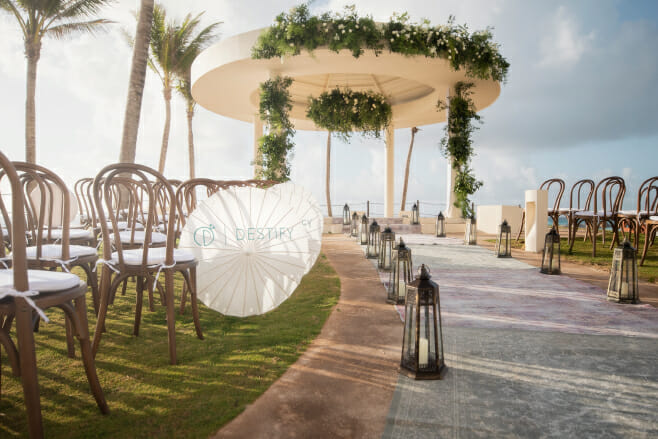 destify top resort reviews hyatt ziva cancun destination weddings cliffside gazebo mexico