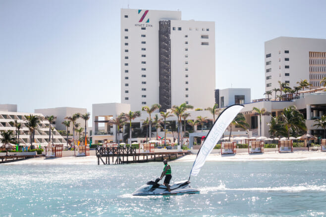 steps to planning an all-inclusive wedding in cancun hyatt ziva jet ski excursions