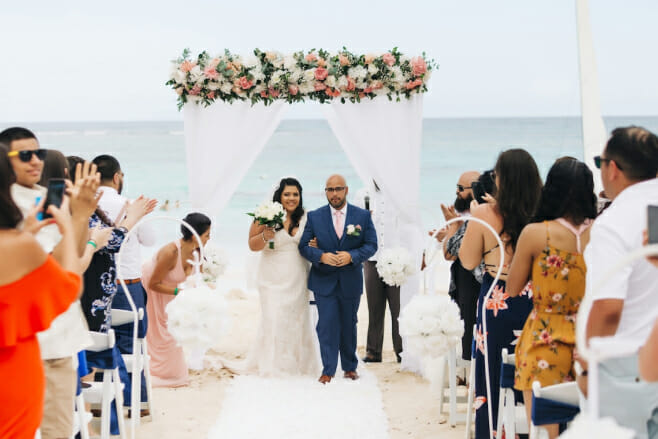 what to expect from all-inclusive destination wedding packages ocean blue and sand punta cana venue