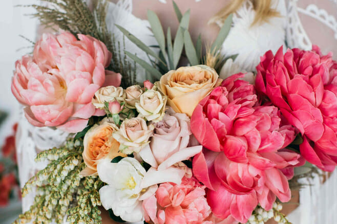 peony beach bouquet trends 9 beautiful destination wedding flower options