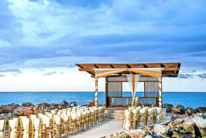 royalton blue waters luxury weddings beach gazebo oceanfront all-inclusive venue