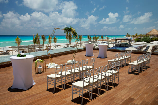 the best mexico resort for every budget destination weddings royalton chic cancun rooftop venue