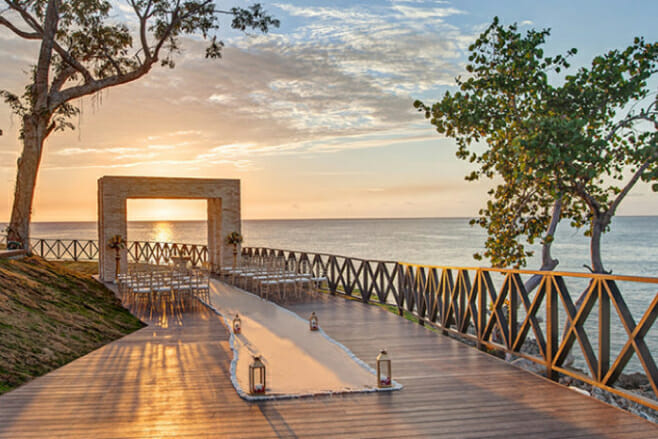 royalton negril jamaica ocean point ceremony venue 2021 secluded destination wedding spots