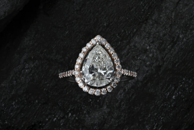 stunning and unique engagement rings uncommon shapes pear diamonds destination weddings