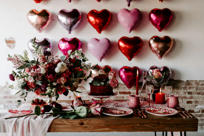 Blog  Valentine's Day Inspiration: Romantic Florals For Your Wedding