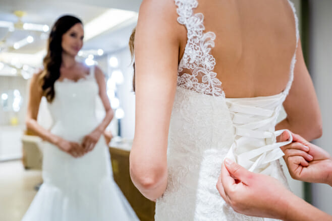 hyatt ziva cancun gown alteration 5 Creative Post-Ceremony Wedding Dress Ideas