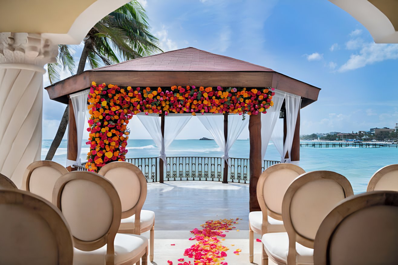 the best mexico resort for every budget destination weddings wyndham alltra playa del carmen gazebo venue