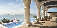 Guest swimming in a terrace pool at Hyatt Zilara Cancun, a stunning destination wedding venue with water views.