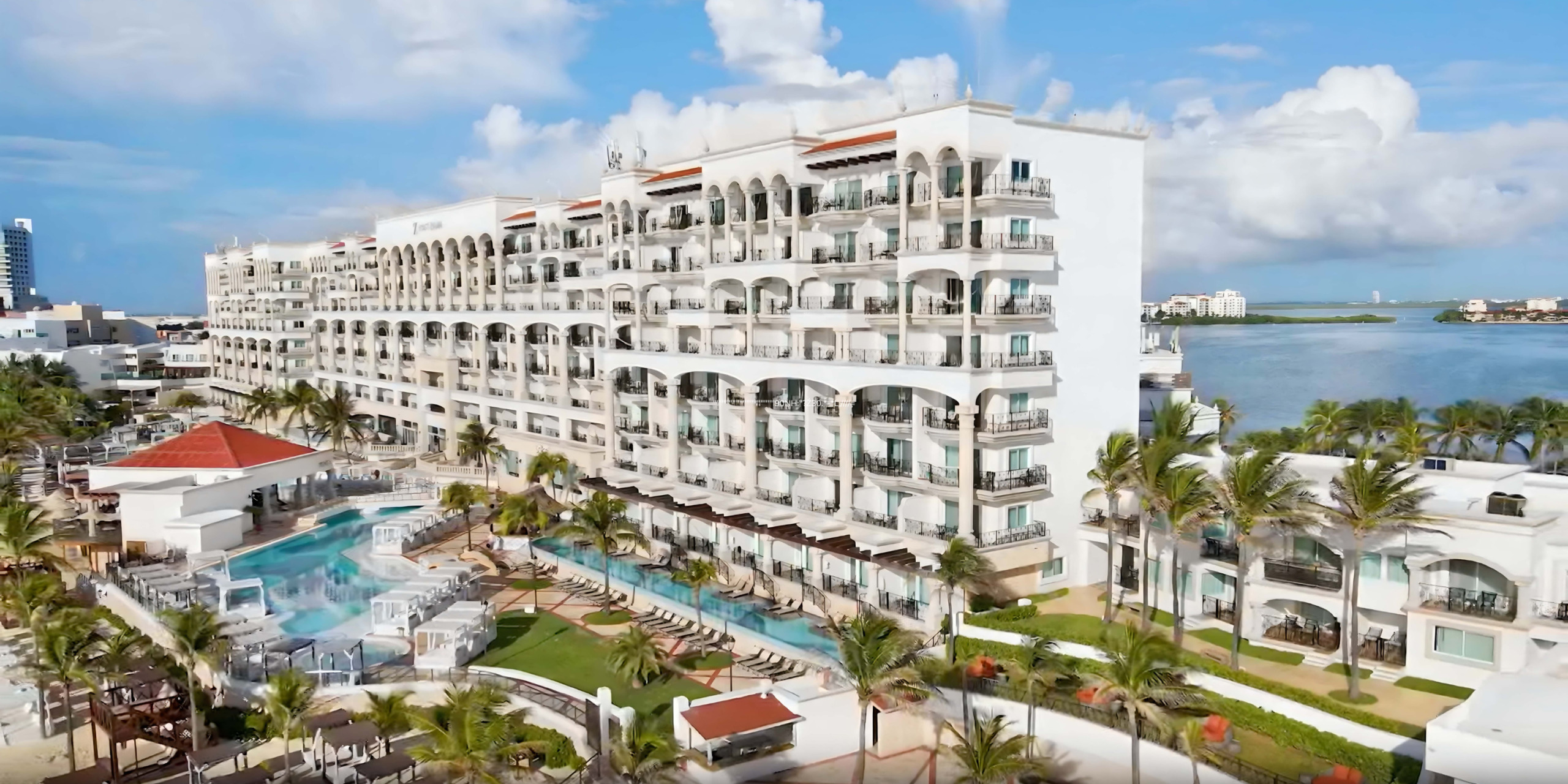 Beach wedding venue in Hyatt Zilara Cancun Mexico