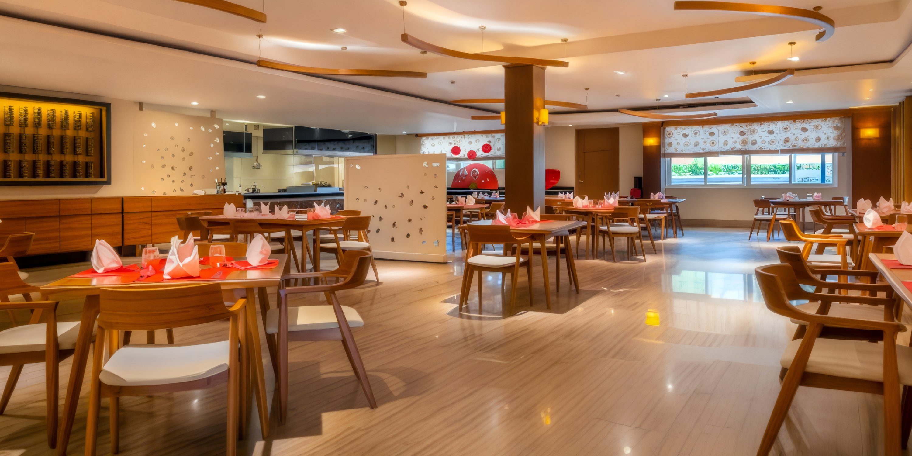 Bright dining space at Iberostar Selection Rose Hall Suites, ideal for a destination wedding reception.