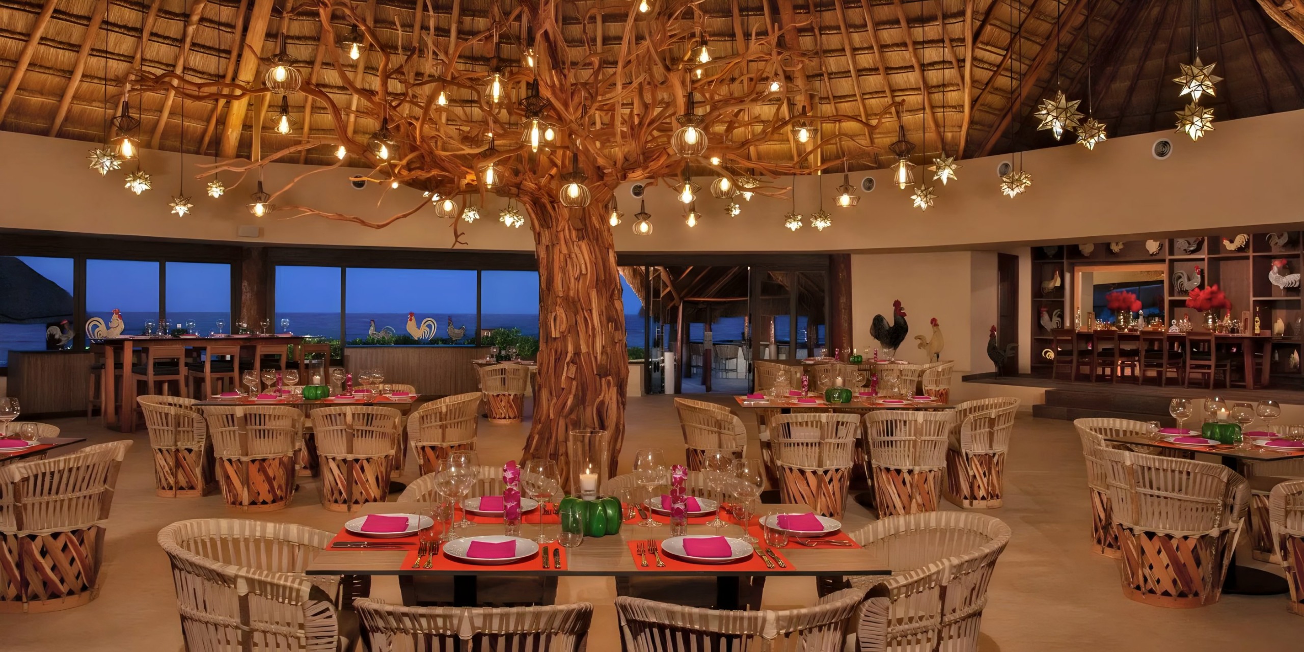 El Patio Bar and Restaurant at Dreams Puerto Aventuras